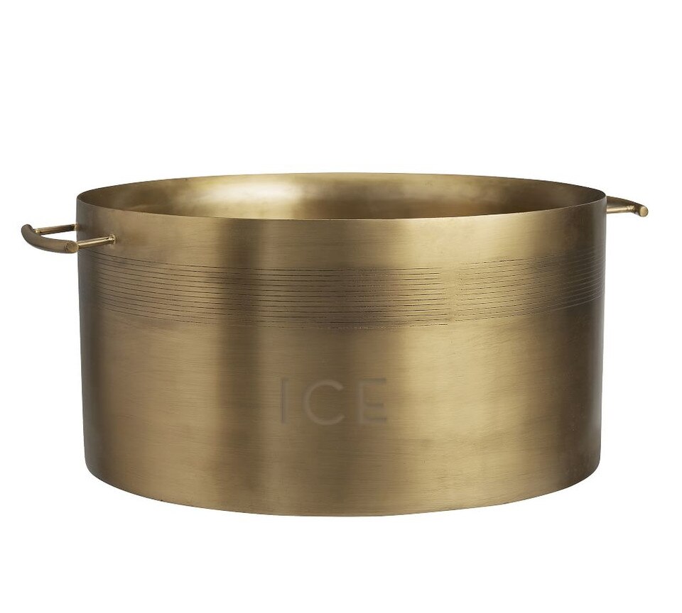 Bleecker Stainless Steel Party Bucket Pottery Barn Australia